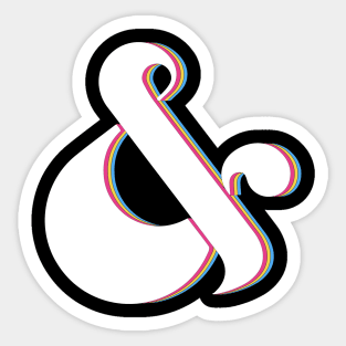 Pansexual Ampersand Sticker